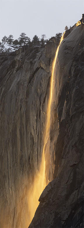 Fire Fall, Yosemite Valley 2/19/2025